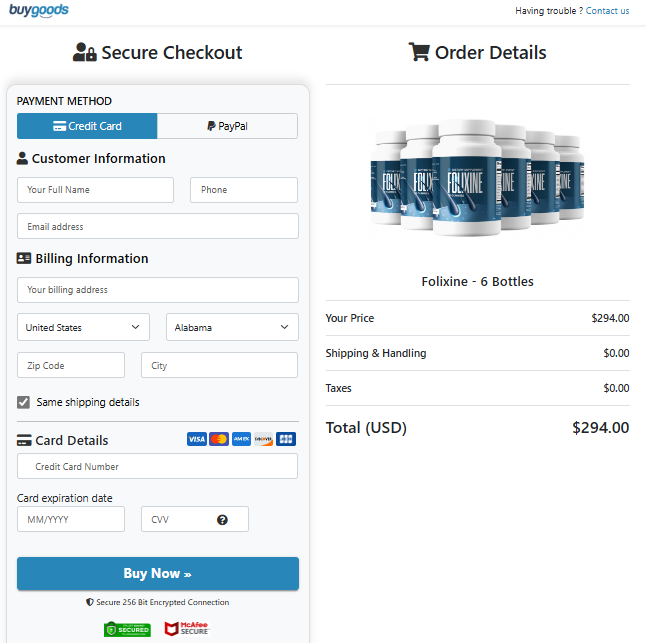 folixine order